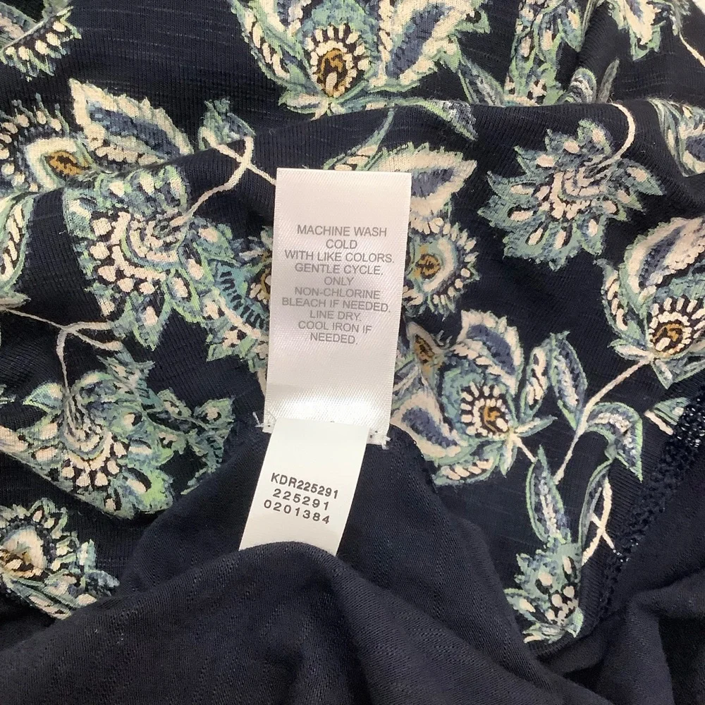 J.jill Floral Women's Floral Print Midi Dress - Picture 8 of 9